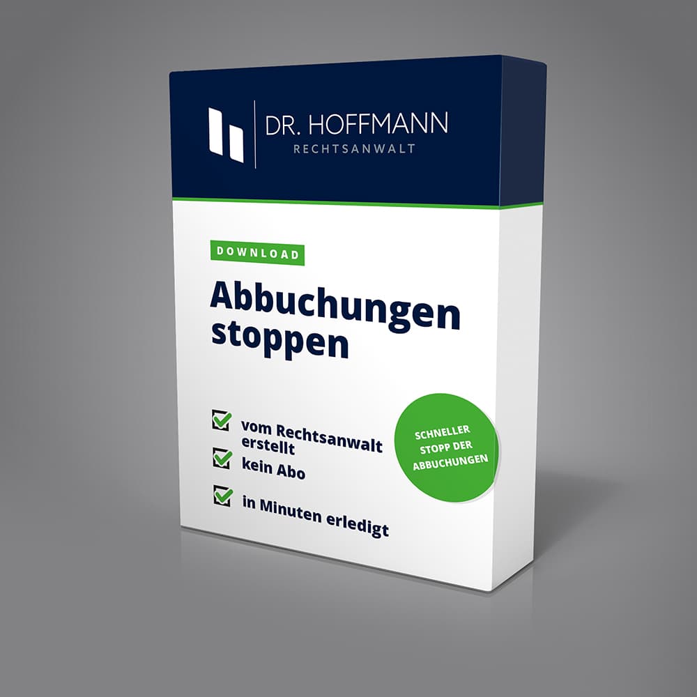 Musterkündigung Abofalle