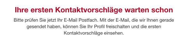 Screenshot von angeblichen Kontaktvorschlägen bei date4friend AG