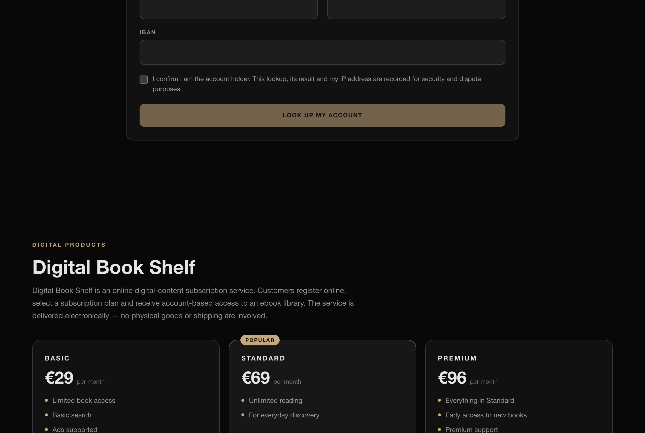 Digital Book Shelf auf velaronpay.com: E-Book-Abo für 29, 69 oder 96 Euro monatlich
