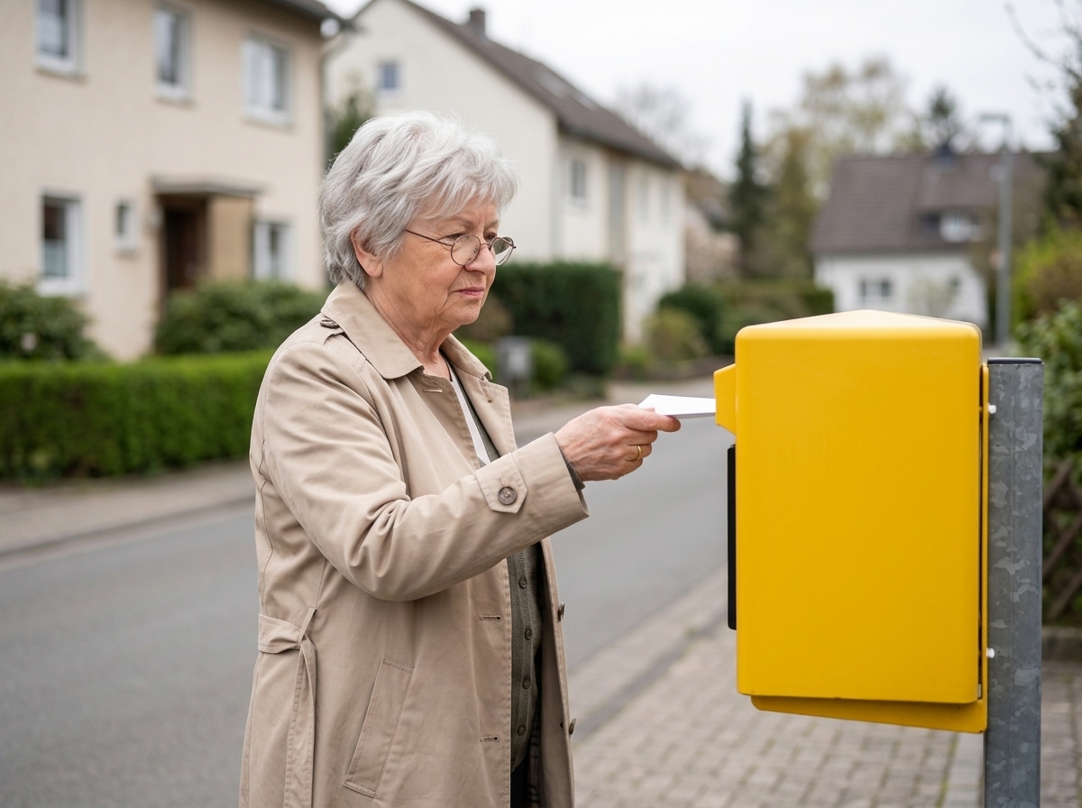 Widerruf an die Zynota Limited: Einschreiben in den Briefkasten einwerfen