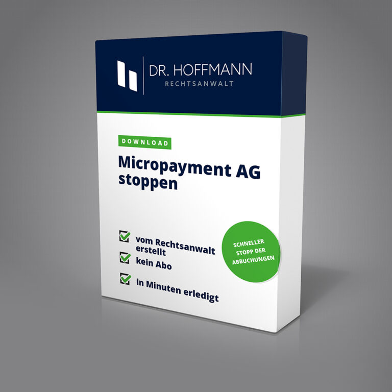 Micropayment AG stoppen