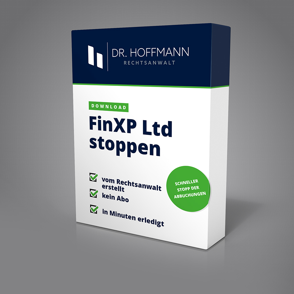 FinXP Ltd stoppen